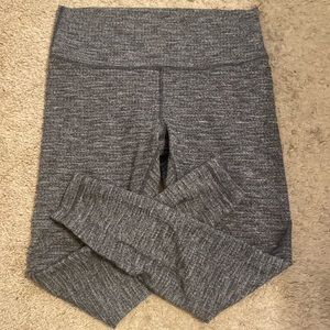 Lulu Lemon NWOT size 14 Black and grey leggings
